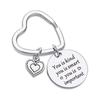 7RVZM Graduation Gift affirmation Gift for Best Friend Keychain, Travel Gifts for Sister Daughter Keychain, Inspirational jewelry Motivational Key Chain view 1