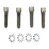 Silver Replacement Allen AR Grip Screw with Exterior Washers - Set of 4 view 1