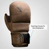 Hayabusa T3 LX Leather 7oz MMA Sparring Training Gloves Men & Women - Brown, Medium view 4