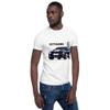 JG Infinite 2007 high-Performance Pony car GT500 Short-Sleeve Unisex T-Shirt White view 2