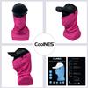 CoolNES - Neck Gaiter with Drawstring, Reusable Breathable Face Mask Cloth Washable Bandana, Sun Shield UV UPF 50+ Cover Scarf Balaclavas - Unisex Pink view 3