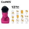 CoolNES - Neck Gaiter with Drawstring, Reusable Breathable Face Mask Cloth Washable Bandana, Sun Shield UV UPF 50+ Cover Scarf Balaclavas - Unisex Pink view 4