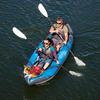 AQUAGLIDE Chinook 120 Inflatable 12' Foot Kayak Kit Packable for Adults Family Friendly Pet Adaptable 1 or 2 Riders Blow Up Recreational Kayaking for Angler Fishing Hunting view 4