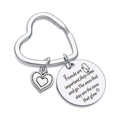 7RVZM Penguin Lover Jewelry Penguin Gift Relationship Keychain BFF Keychain Graduation Gift Christmas jewelry Penguins Key Chain