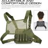 WYNEX Tactical Molle Admin Pouch of Laser Cut Design, Utility Pouches Molle Attachment Military Medical EMT Organizer with Map Pocket EDC EMT Pack IFAK Tool Holder Universal U.S.A Patch Included view 3