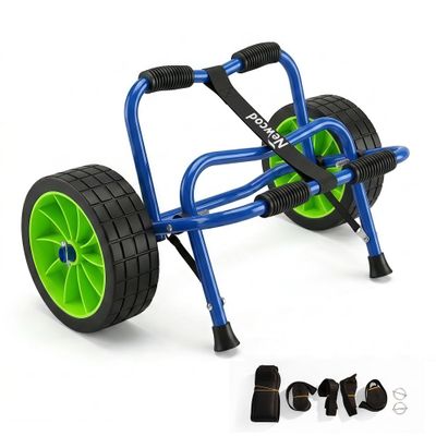 Newcod Kayak Cart, Kayak Dolly with Airless Tire for Carrying Kayak Canoe SUP Paddle Board