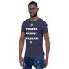 SLAY YOGA Proud Marine Husband Short-Sleeve Unisex MANBRAND T-Shirt view 2