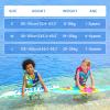 Gogokids Toddler Swim Vest, Premium Kids Swimming Jacket for 30-40-50-60-70 Lbs Girls and Boys, Floaties Vest Swimming Aid with Dual Adjustable Safety Strap for 2-9 Years in Pool/Puddle/Beach view 4