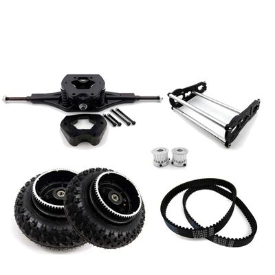 New Frame for Mountain Skateboard Truck Compatible with N63 Motor Off-Road Skateboard Belt Drive Motor Bracket Trucks (Kit 2)