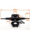 New Frame for Mountain Skateboard Truck Compatible with N63 Motor Off-Road Skateboard Belt Drive Motor Bracket Trucks (Kit 2) view 2