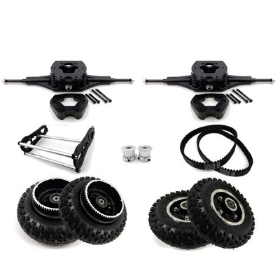 New Frame for Mountain Skateboard Truck Compatible with N63 Motor Off-Road Skateboard Belt Drive Motor Bracket Trucks (Kit 1)
