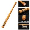 SZYT 25 inch Wood Baseball Bat Self-Defense Softball Bat Home Defense Lightweight Yellow view 2
