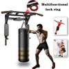 NEWAN Pull Up Bar Wall Mounted Chin Up Bar Multi-Grip Full Body Strength Training Workout Dip Bar,Power Tower Set Support to 440Lbs view 3