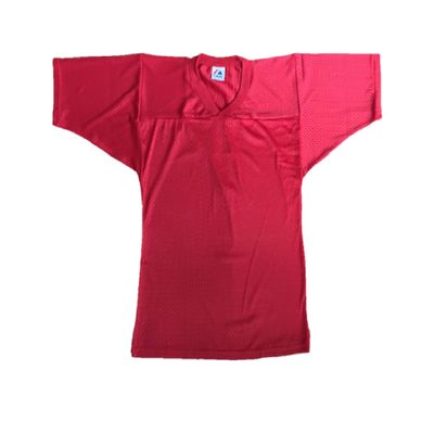Tackle-Tuff by Majestic Youth Football Jersey with Small Mesh - Red, Large