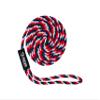 Mad Dog Products Solid Braid Nylon Dock Line - Red/White/Blue, 1/2" x 20' view 1