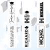Graduation Gifts, Water Bottle Personalized with Straw Lid - 32 oz - Black | Custom Water Bottle w Text - Insulated Double Wall - High School, College, Class of 2025 | 9 Color - Congrats Grad view 2