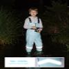 HISEA Kids Chest Waders Nylon/PVC Youth Fishing Waders for Toddler & Children Waterproof Hunting Waders with Boots & Reflect Safety Band view 4
