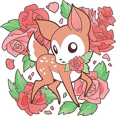 Magnet Oh My Deerling Car Magnetic Vinyl Bumper Sticker 5'' x 4''