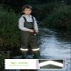 HISEA Kids Chest Waders Nylon/PVC Youth Fishing Waders for Toddler & Children Waterproof Hunting Waders with Boots & Reflect Safety Band view 4