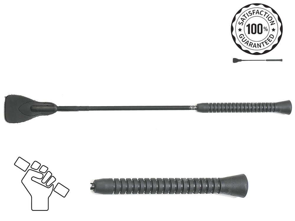 Horse Fare Products Ringed Handle Riding Jumping Bat (21)