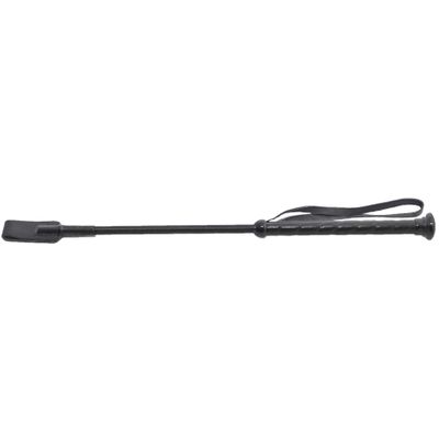 Horse Fare Products Leather Handle Riding Crop Whip with Wrist Loop (26)