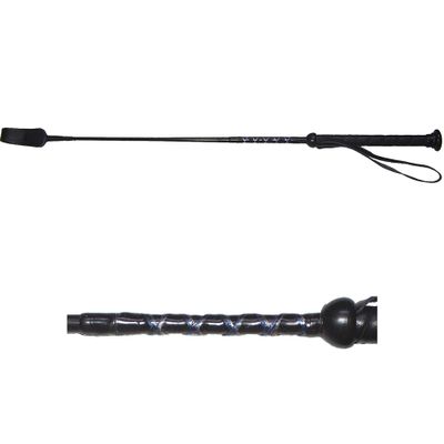 Horse Fare Products Painted Ornamental Riding Crop Whip with Wrist Loop (26)