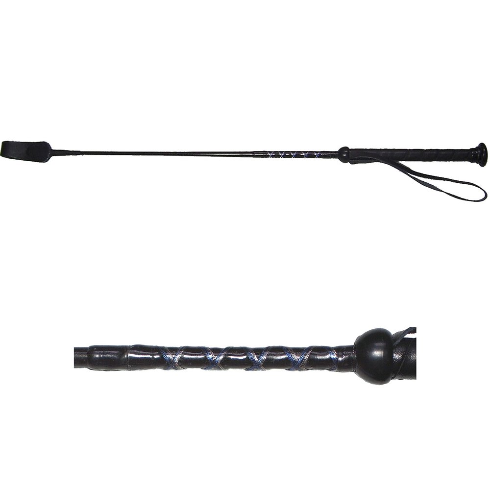 Horse Fare Products Painted Ornamental Riding Crop Whip with Wrist Loop (26)