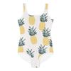 Pineapple Kids Swimsuit, Size 7 Yellow view 1