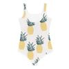 Pineapple Kids Swimsuit, Size 7 Yellow view 2
