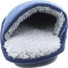 Static Footwear Kids Open Back Slip On Warm House Slippers,Navy/Grey,13/1 view 4