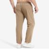 Boladeci Stretch Travel Pants for Men Fishing Sun Protection Casual Lounge Lightweight Summer Hiking Hot Weather Sweatpants for Men Khaki 32 view 4