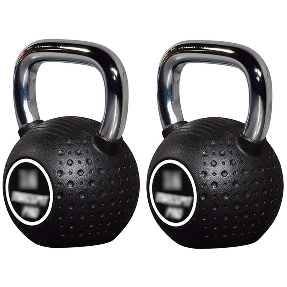 ZYCSKTL Kettlebells Kettlebell Handle,Ladies Home Personal Training Kettlebells, Fitness Equipment Lifting Kettlebell Dumbbells, Gym Tasteless Sports Kettlebells (Color : 6kg*2 Black)