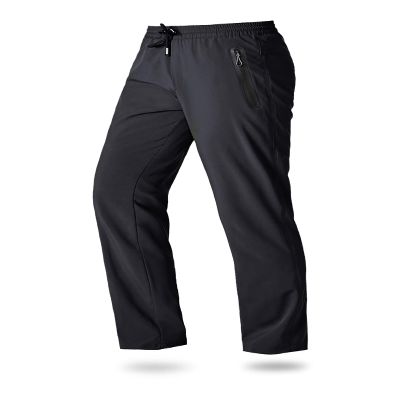 Boladeci Mens Joggers with Pockets Black Sweatpants for Men Hiking Lightweight Athletic Travel Track Stretch Jogging Workout Sport Gym Pants for Men 38