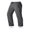 Boladeci Mens Lightweight Hiking Pants Quick Dry Stretch Breathable Elastic Waist Sun Protection Polyester Water Resistant Sweatpants with Zipper Pockets Dark Gray 30 view 1