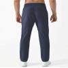 Boladeci Mens Jogger Elastic Waist Pants Quick Dry Athletic Workout Stretch Breathable Running Active Pull On Sports Jogging Sweatpants for Men Navy Blue 38 view 4