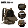 Mardingtop 25L Tactical Backpacks Molle Hiking daypacks for Camping Hiking Military Traveling Motorcycle Khaki view 4