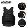 Mardingtop 25L Tactical Backpacks Molle Hiking daypacks for Camping Hiking Military Traveling Motorcycle Black view 3