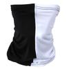 Headband Headwear Scarf Neck Gaiter Balaclavas Bandana Dustproof Sun Dust Protection for Outdoors Sports Hiking Cycling Running Fishing (White/Black) view 1