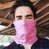 Headband Headwear Scarf Neck Gaiter Balaclavas Bandana Dustproof Sun Dust Protection for Outdoors Sports Hiking Cycling Running Fishing (Pink) view 2