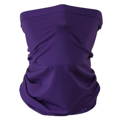 Headband Headwear Scarf Neck Gaiter Balaclavas Bandana Dustproof Sun Dust Protection for Outdoors Sports Hiking Cycling Running Fishing (Purple)