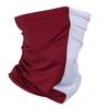 Headband Headwear Scarf Neck Gaiter Balaclavas Bandana Dustproof Sun Dust Protection for Outdoors Sports Hiking Cycling Running Fishing (Maroon/White) view 1