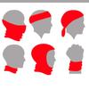 Headband Headwear Scarf Neck Gaiter Balaclavas Bandana Dustproof Sun Dust Protection for Outdoors Sports Hiking Cycling Running Fishing (Yellow) view 3