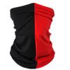 Headband Headwear Scarf Neck Gaiter Balaclavas Bandana Dustproof Sun Dust Protection for Outdoors Sports Hiking Cycling Running Fishing (Black/Red) view 1