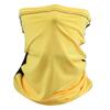 Headband Headwear Scarf Neck Gaiter Balaclavas Bandana Dustproof Sun Dust Protection for Outdoors Sports Hiking Cycling Running Fishing (Yellow/Black) view 2