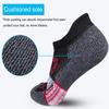 APTYID Women's Performance Athletic Ankle Running Socks, Size 6-9, Black, 6 Pairs view 3