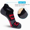 APTYID Women's Performance Athletic Ankle Running Socks, Size 6-9, Black, 6 Pairs view 4