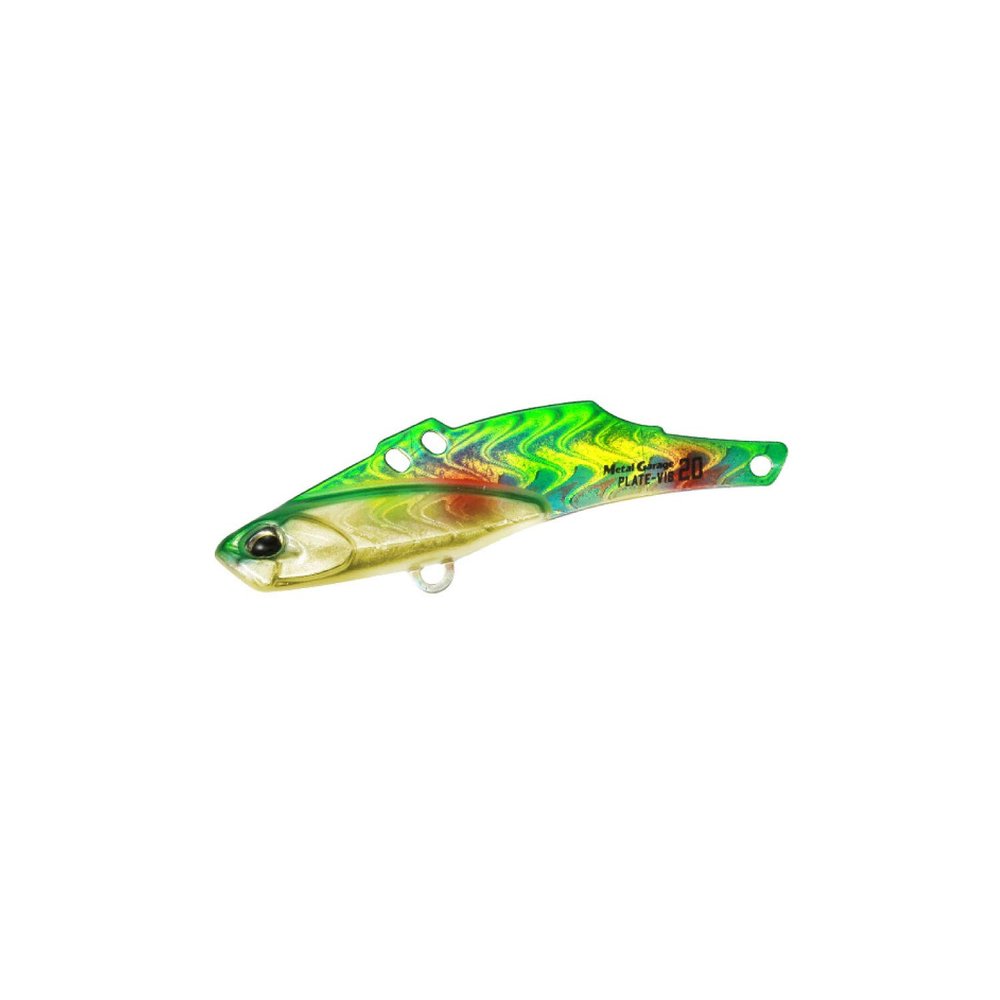 Duo Metal Garage Plate Vibe 20g Green Gold Candy
