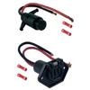 Boat Marine Heavy Duty 2 Wire 12-24 Volt 60 amp Trolling Motor 8g Plug Socket Set view 1