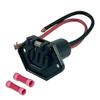 Boat Marine Heavy Duty 2 Wire 12-24 Volt 60 amp Trolling Motor 8g Plug Socket Set view 3
