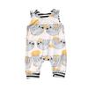jiaoutky Newborn Infant Baby Boy Girl Clothes Dinosaur Sleeveless Romper One-Piece Bodysuit Jumpsuit Outfits Clothing (sloth, 12-18 Months) view 1